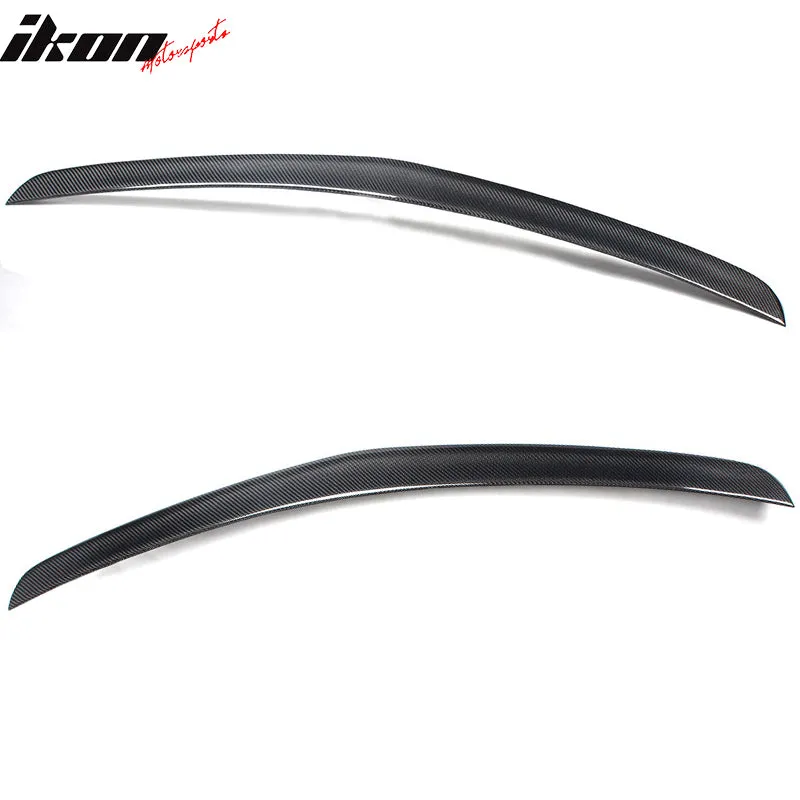 2010-2016 Benz W212 E Class AMG Style Trunk Spoiler Wing Carbon Fiber
