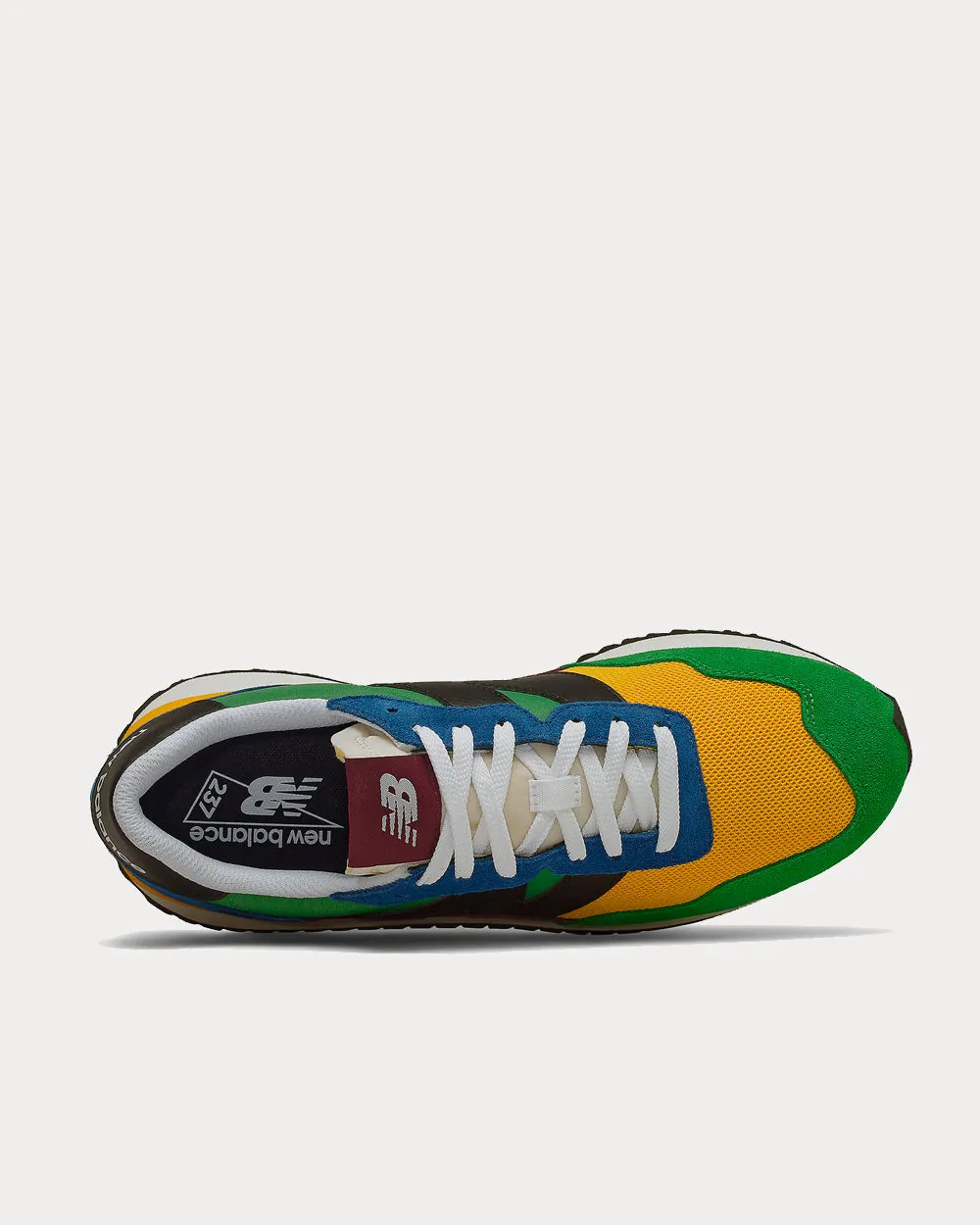 237 Blue with Team Gold Low Top Sneakers