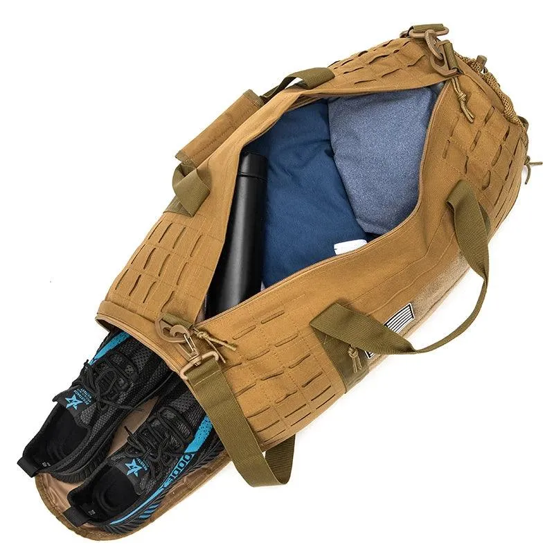 40L Tactical Sport Gym Duffel Bag – Multi-Purpose Travel & Fitness Bag for Mens