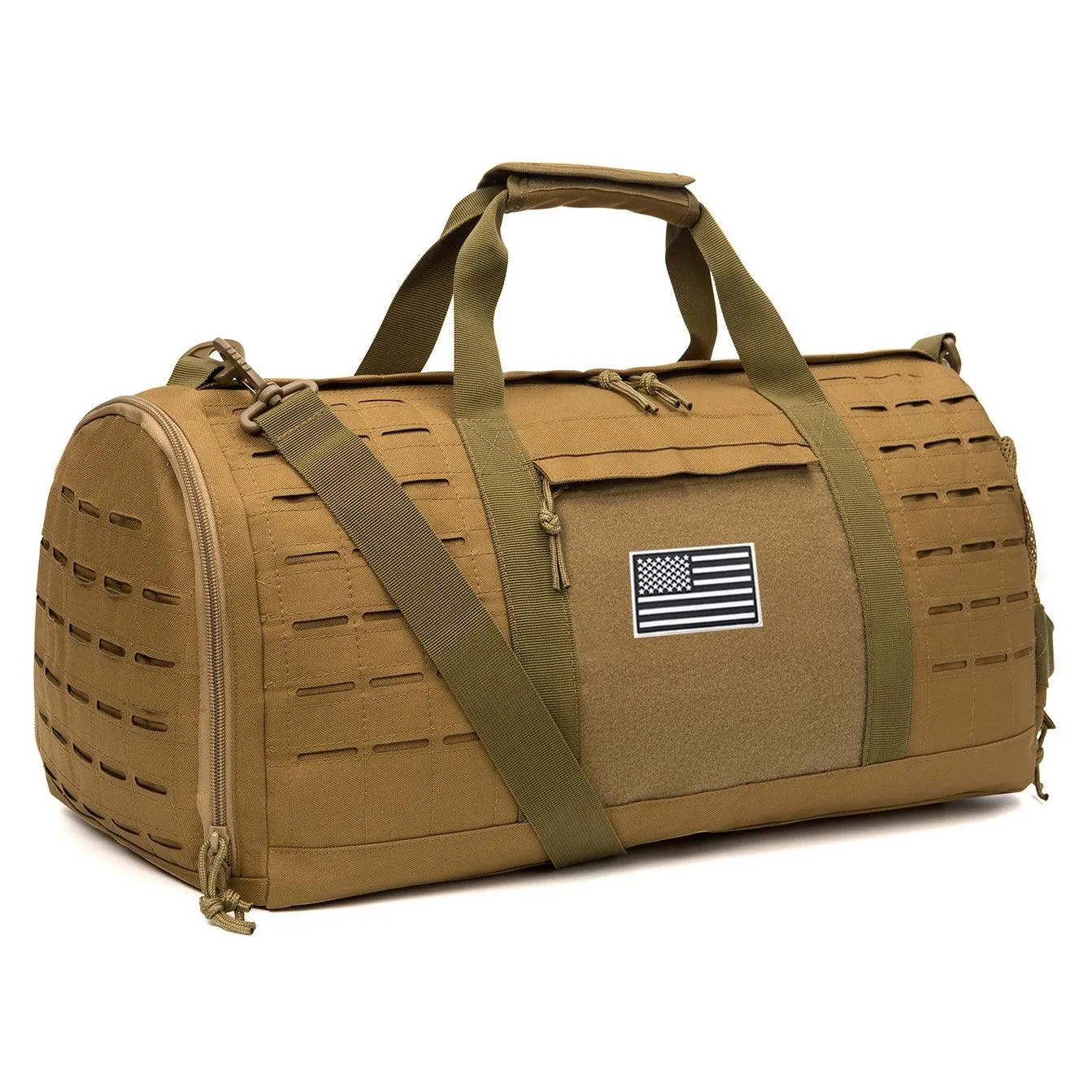 40L Tactical Sport Gym Duffel Bag – Multi-Purpose Travel & Fitness Bag for Mens