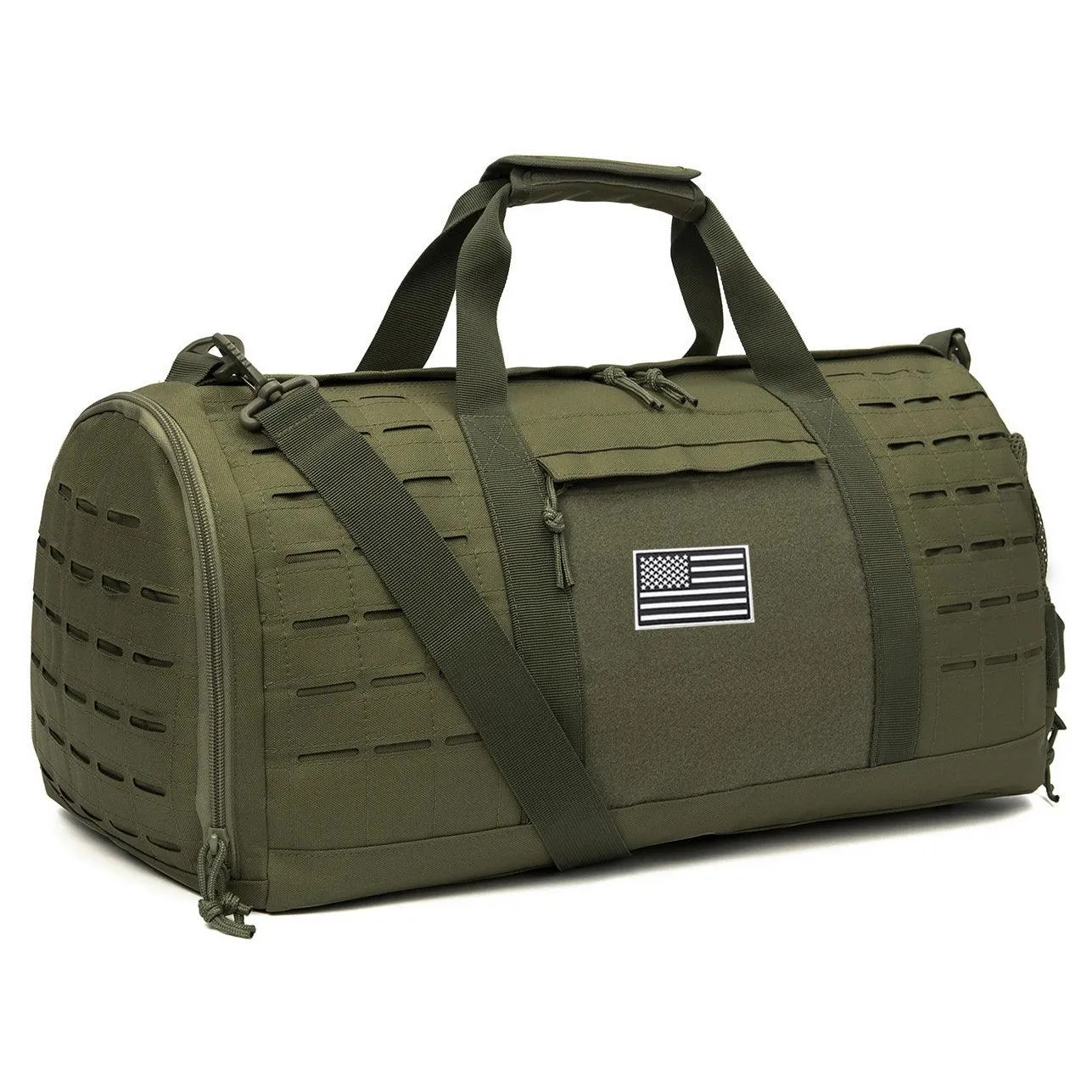 40L Tactical Sport Gym Duffel Bag – Multi-Purpose Travel & Fitness Bag for Mens