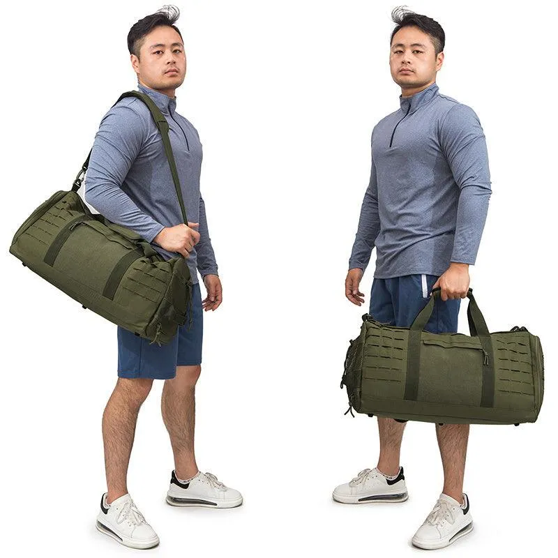 40L Tactical Sport Gym Duffel Bag – Multi-Purpose Travel & Fitness Bag for Mens