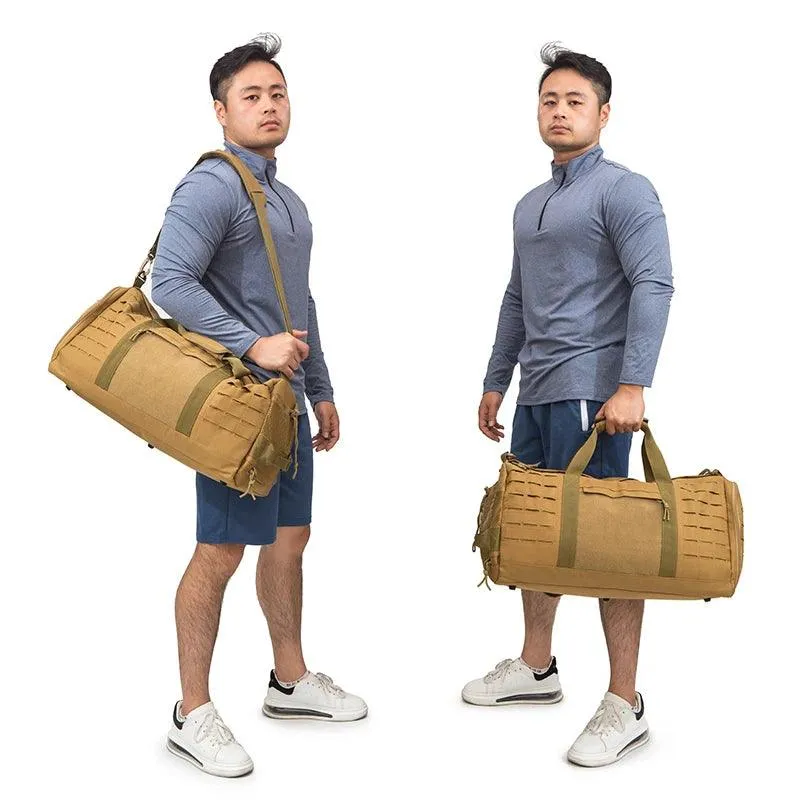 40L Tactical Sport Gym Duffel Bag – Multi-Purpose Travel & Fitness Bag for Mens