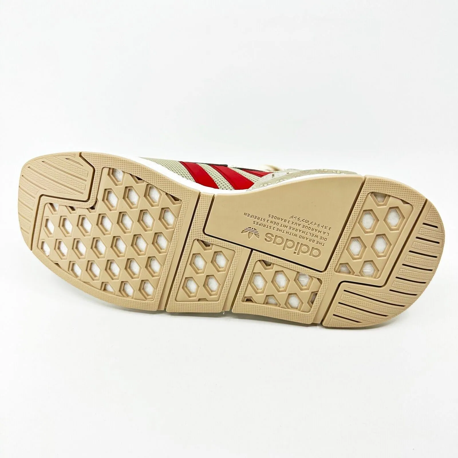 Adidas Originals NMD G1 Gym Beige Red Mens Running Shoes ID7958