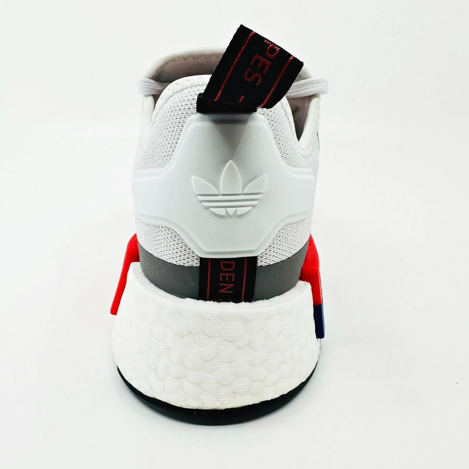 Adidas Originals NMD R1 Cloud White Bright Red Mens Running Shoes IF8028