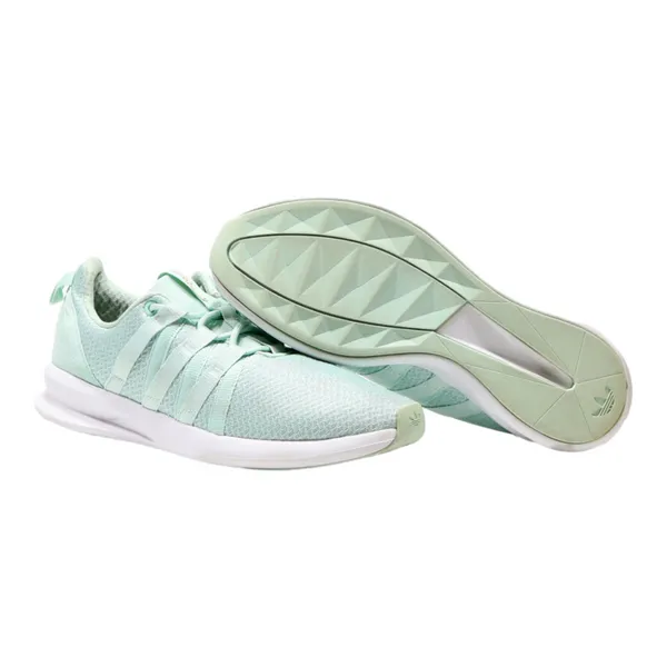 ADIDAS Sneaker Trainers Blue Synthetic Womens UK 7