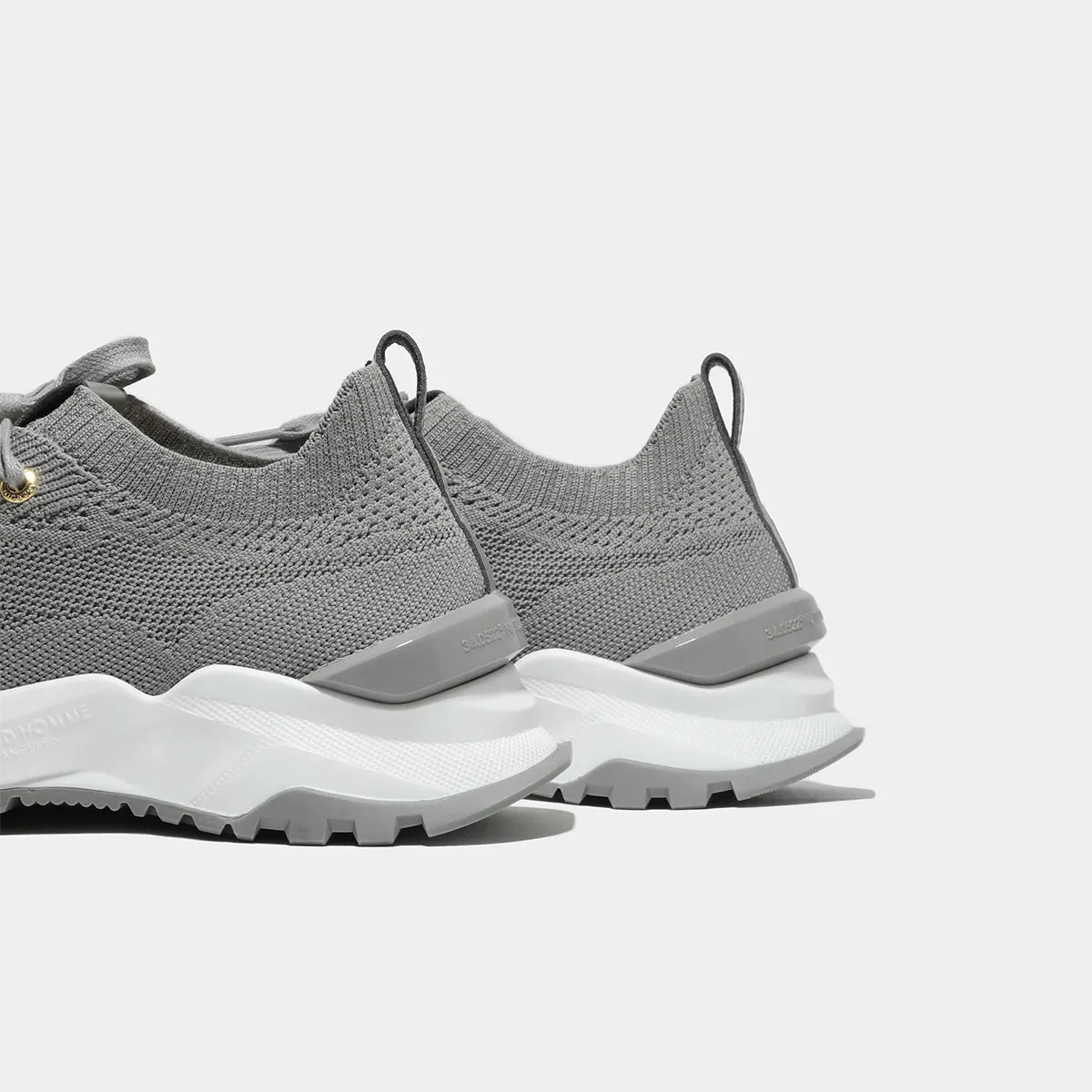 Android Homme - Leo Carillo Trainers in Grey Knit