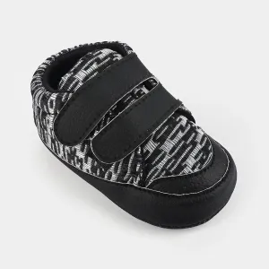 Baby Boy Booties 1961-BLACK