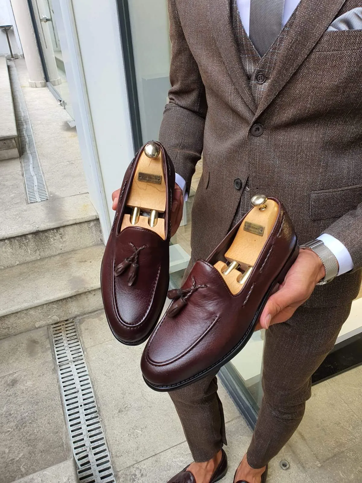 Bern Brown Sardinelli Loafers