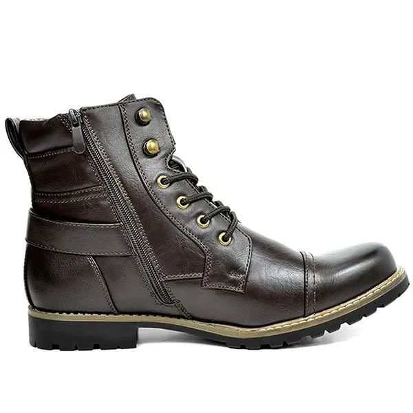 Botte Vintage Fermeture Zip