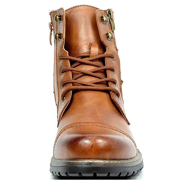 Botte Vintage Fermeture Zip