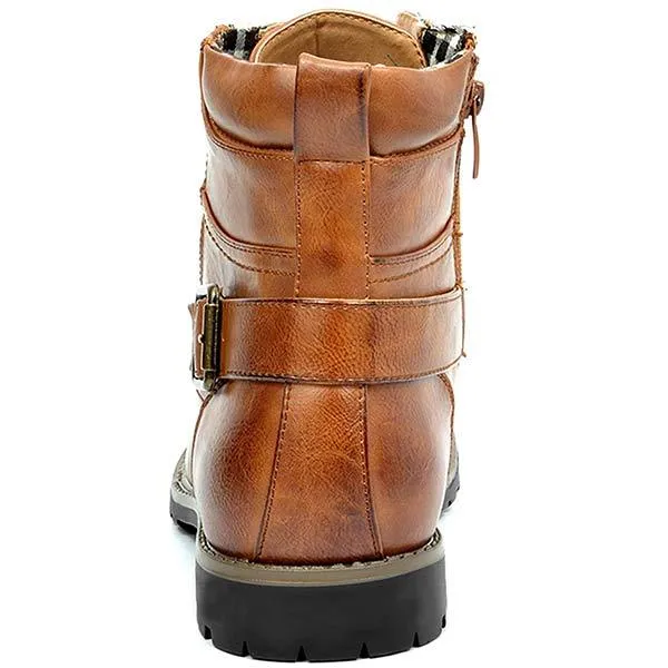 Botte Vintage Fermeture Zip