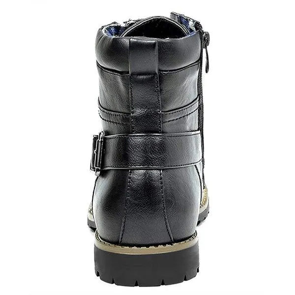 Botte Vintage Fermeture Zip