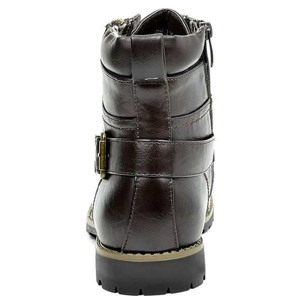 Botte Vintage Fermeture Zip