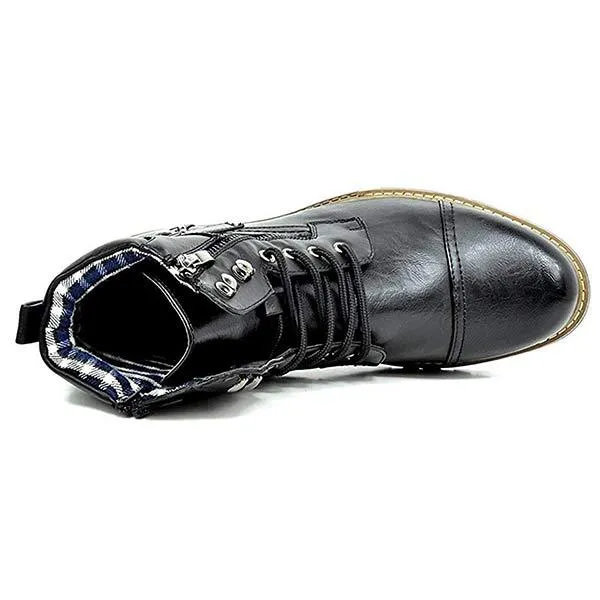Botte Vintage Fermeture Zip