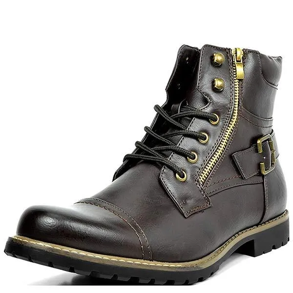 Botte Vintage Fermeture Zip