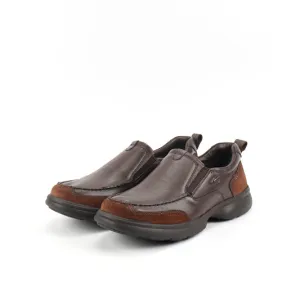 camel active  Leather Slip On Shoes Men Dark Coffee PEDRIX-852508-TE1-35