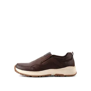 camel active Slip On Shoes With Stitch Detail Men Coffee EDSON 852324-SO1-33
