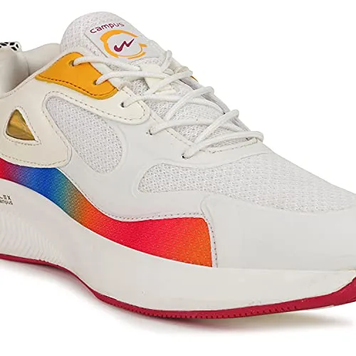 Campus Women's Hellen Off WHT/MSTD Running Shoes -7 UK/India