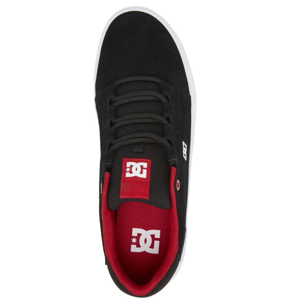 DC Hyde Skateboard Shoe - Black/Athletic Red