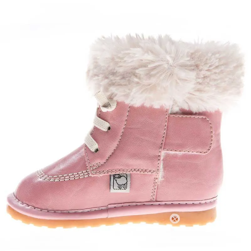 Felicity Squeaky Boots In Pink