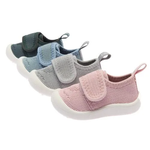 First Walking Shoes - Breathable Mesh (Blue)