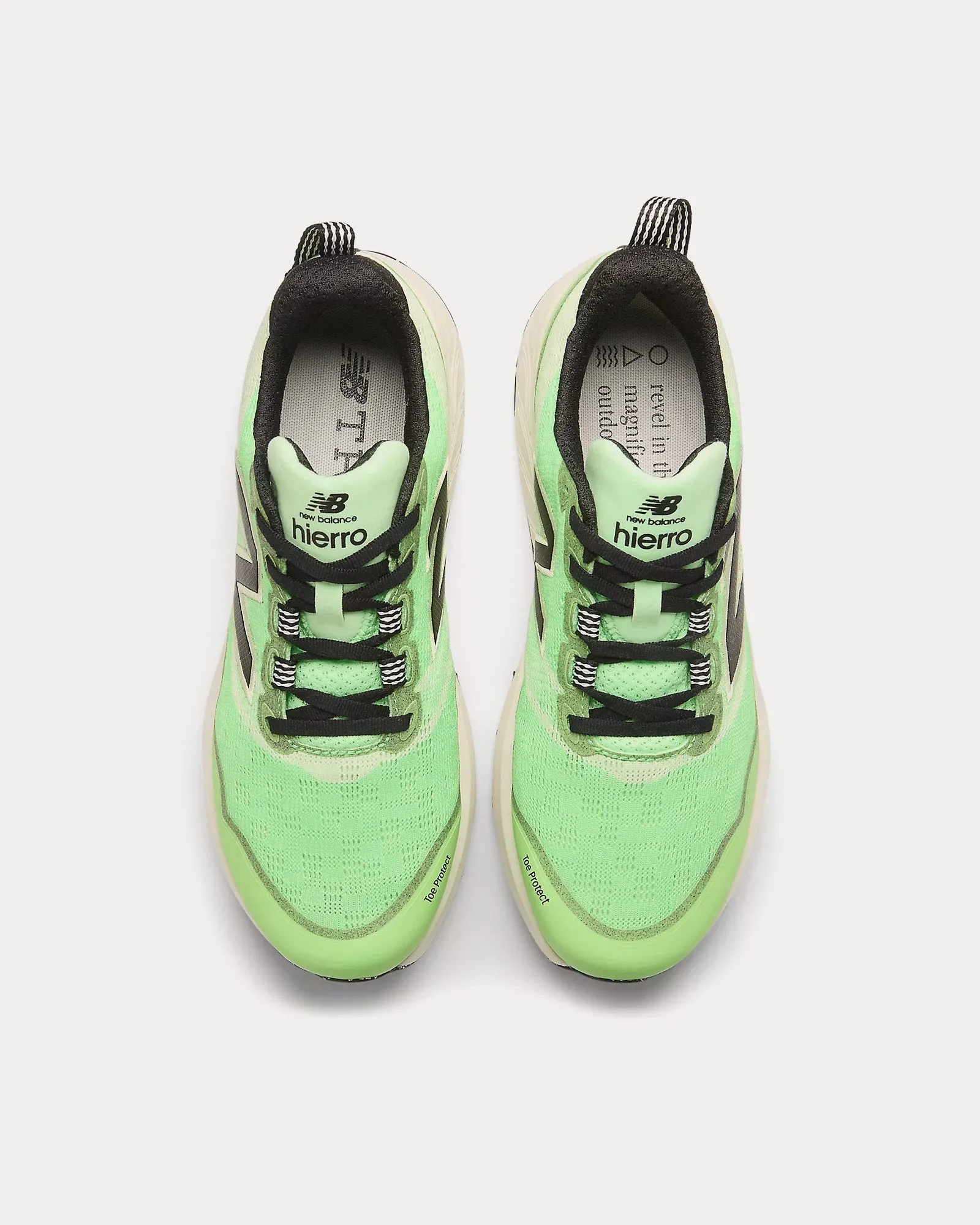 Fresh Foam X Hierro v9 Electric Jade / Black Running Shoes
