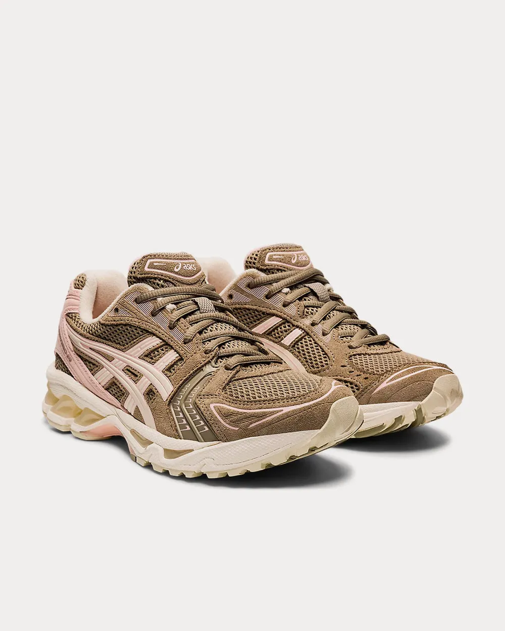 GEL-KAYANO Mink / Cream Running Shoes