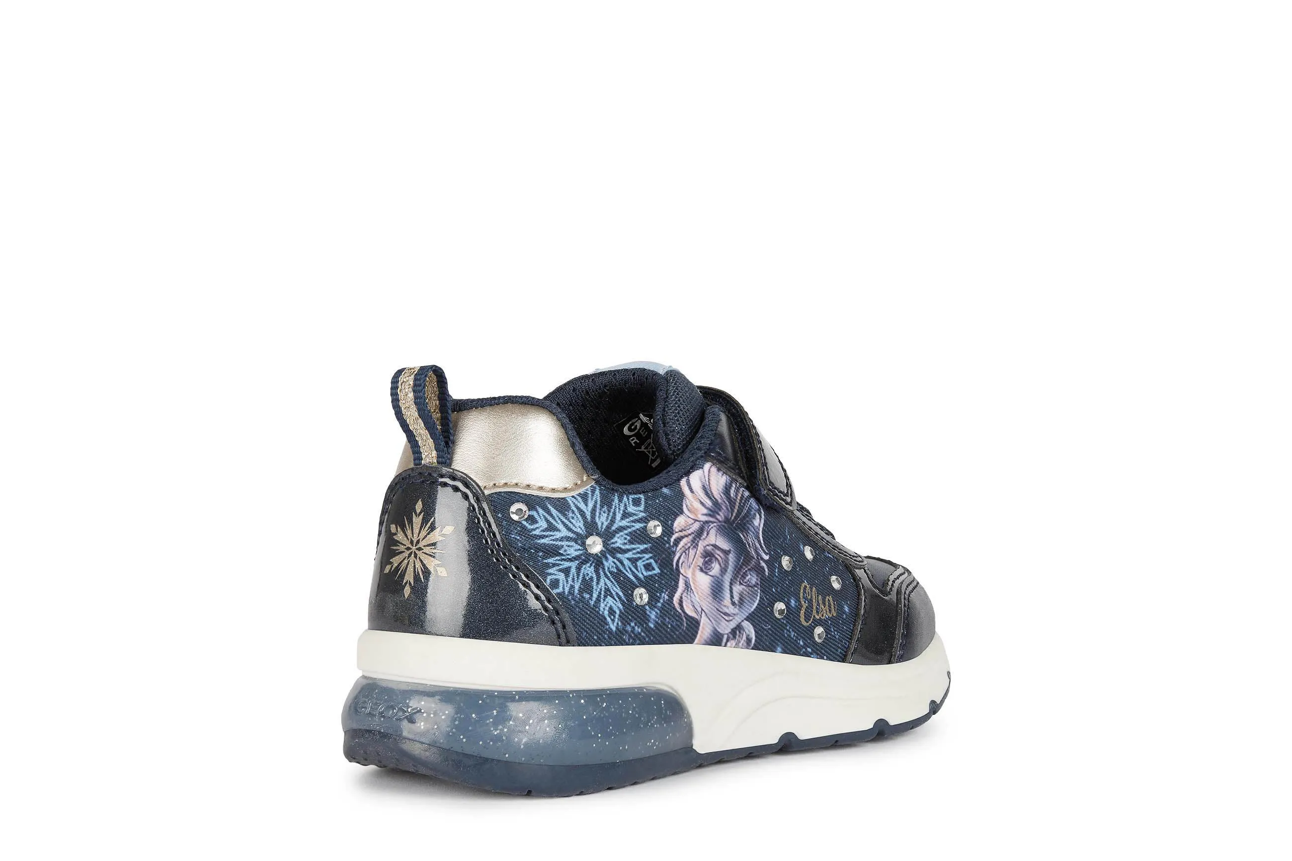 Geox Kids Trainers | Elsa Spaceclub Velcro | Navy