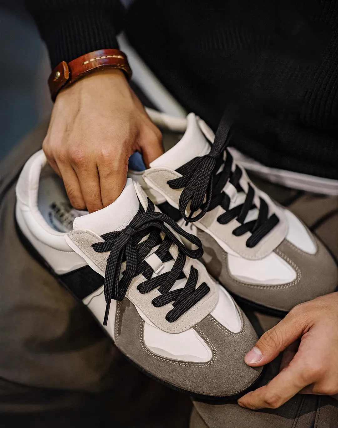 German Folding Moral Sports Low-Top Versatile Men's Casual Shoes
