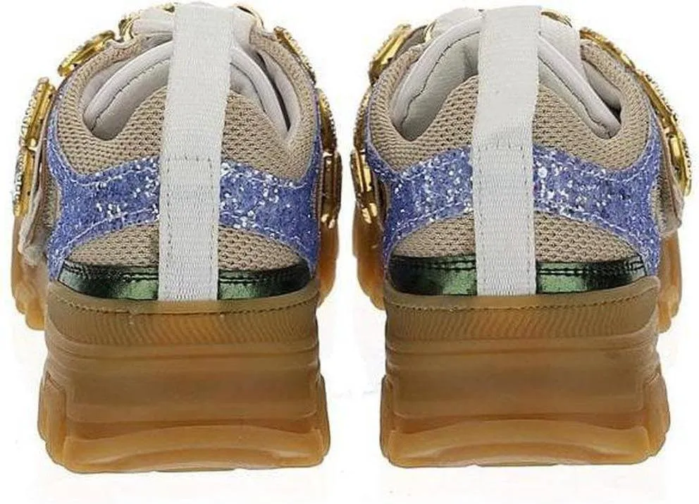 Girls Beige Trainers