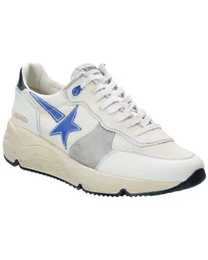 Golden Goose Running Canvas & Leather Sneaker