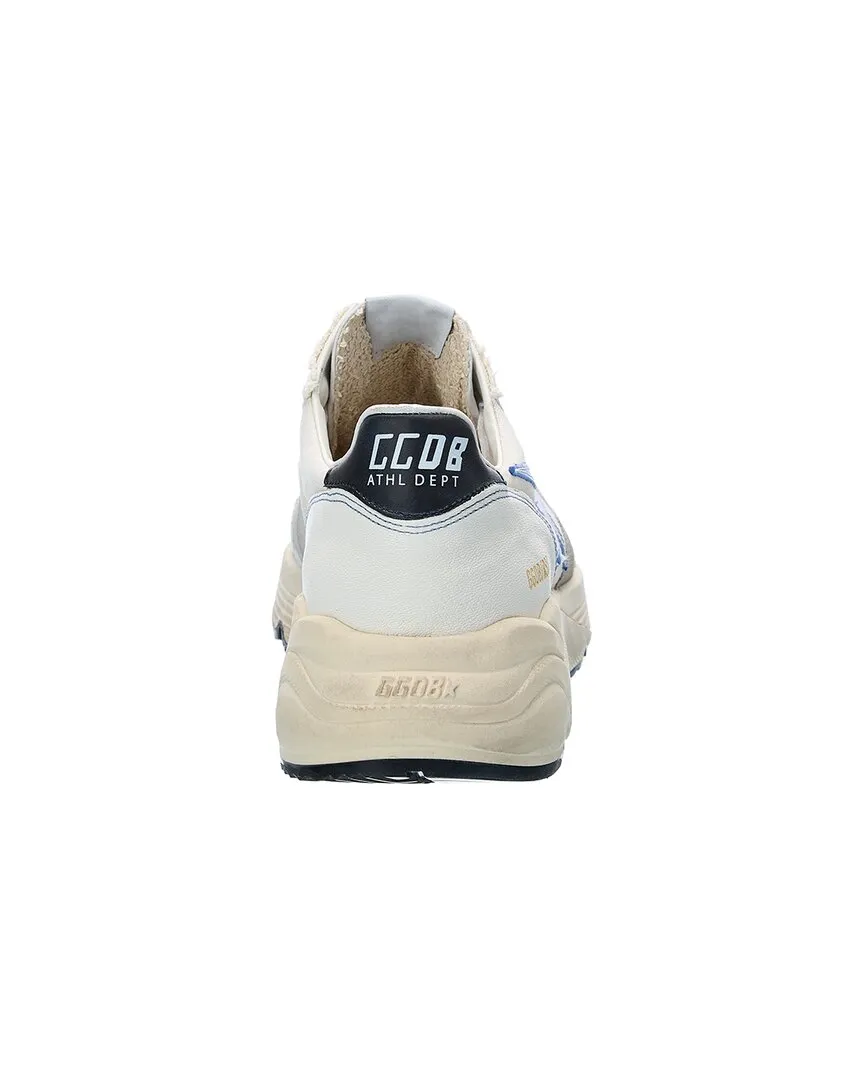 Golden Goose Running Canvas & Leather Sneaker