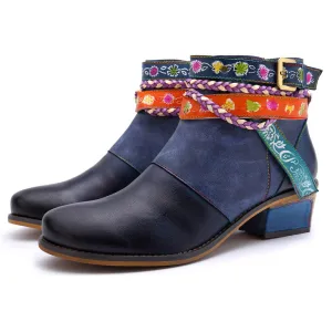 Handmade Vintage Style Leather Boots