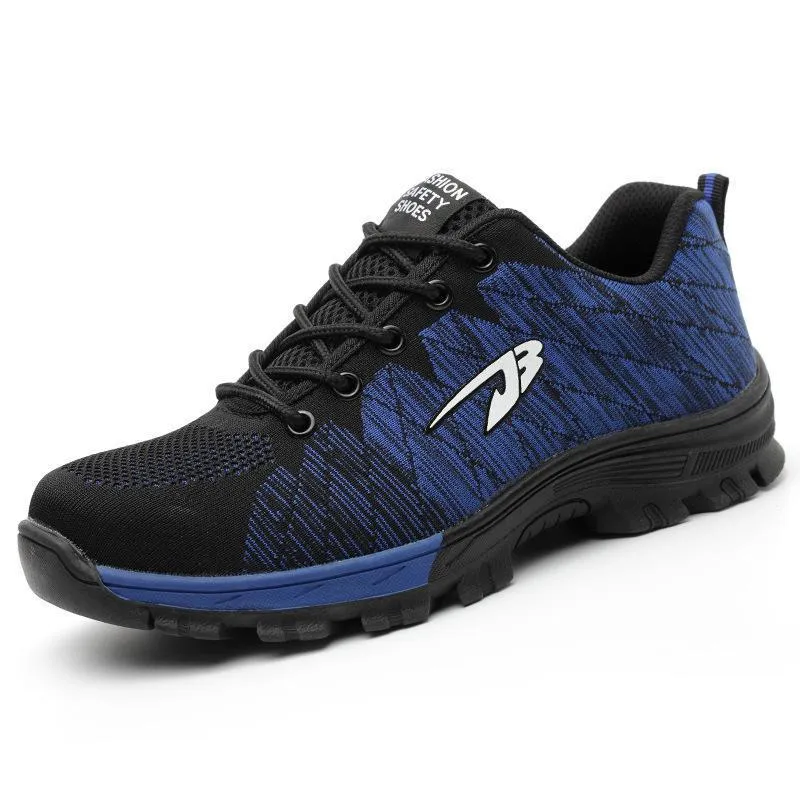 Hanrae Hiking Steel Toe Work Safety Mesh Anti-slip
