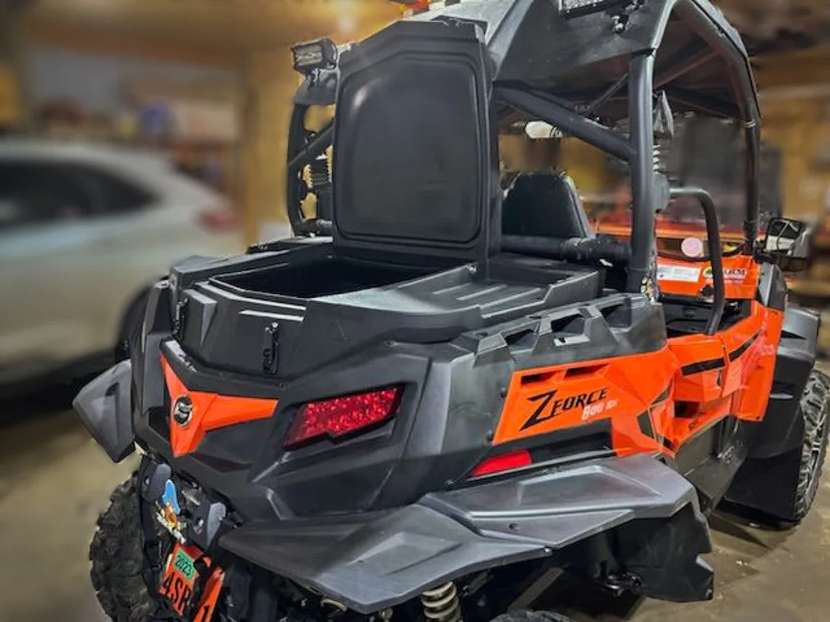 HIGHLANDS / JEMCO UTV Rear Cargo Box - CFMoto ZForce