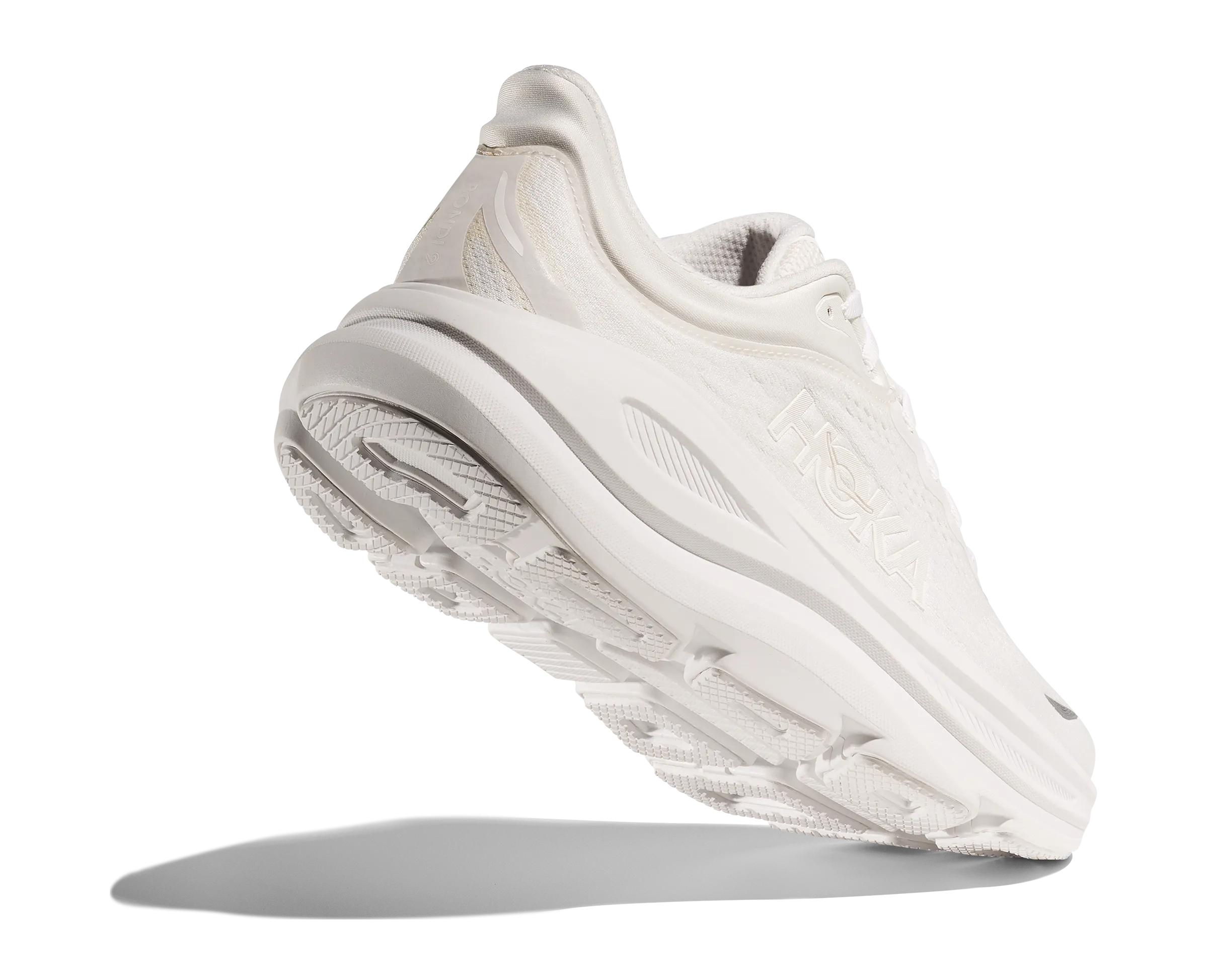Hoka Bondi 9 White White WIDE Women's