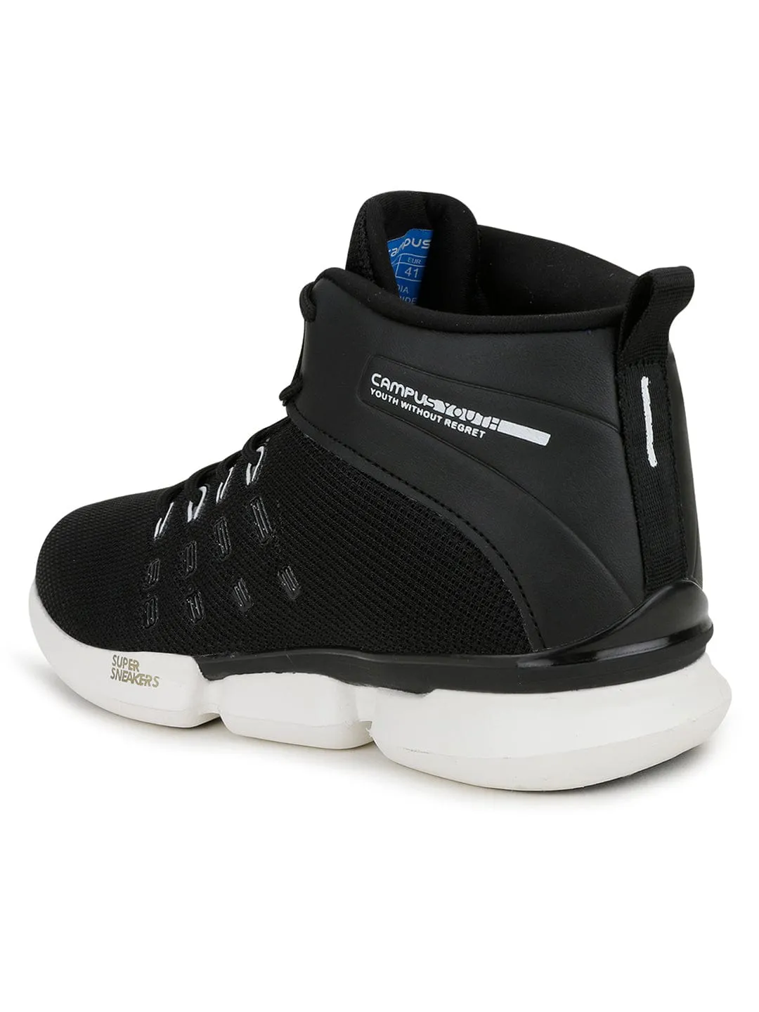 HOT-RIDE PLUS Black Men's Running Shoes
