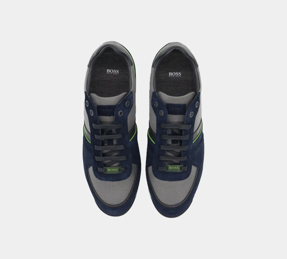 Hugo Boss Glaze Trainers 50407903463 Trainers Navy UK UK 5-11
