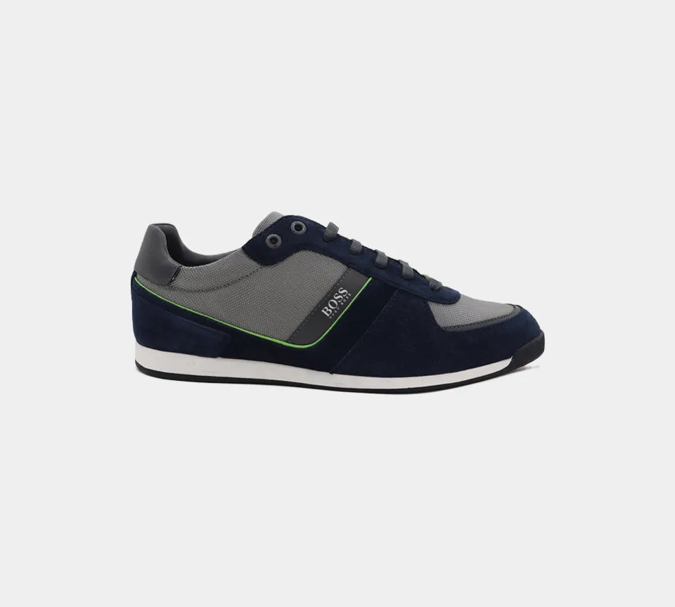 Hugo Boss Glaze Trainers 50407903463 Trainers Navy UK UK 5-11