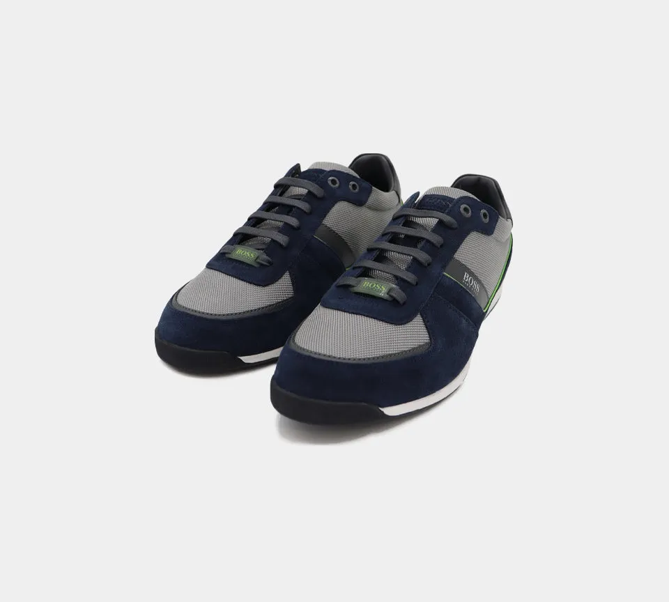Hugo Boss Glaze Trainers 50407903463 Trainers Navy UK UK 5-11