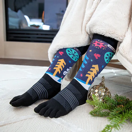 Injinji Trail Midweight Crew Men's Wonder (Artist Designed AW24)
