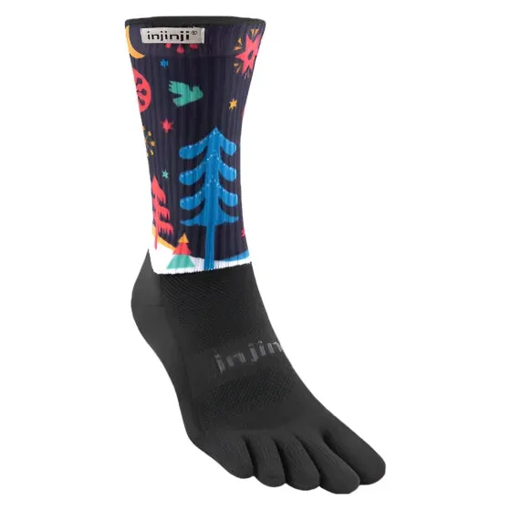 Injinji Trail Midweight Crew Men's Wonder (Artist Designed AW24)