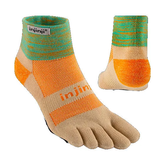 Injinji Trail Midweight Mini Crew Wheat