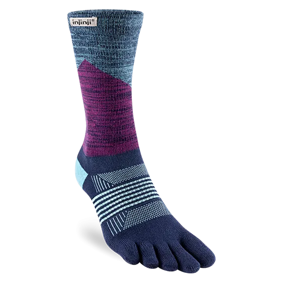 Injinji Women's Trail Midweight Crew Socks