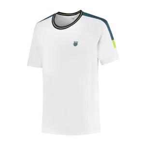K-Swiss Hypercourt Melange 2 Mens Badminton T-Shirt - White
