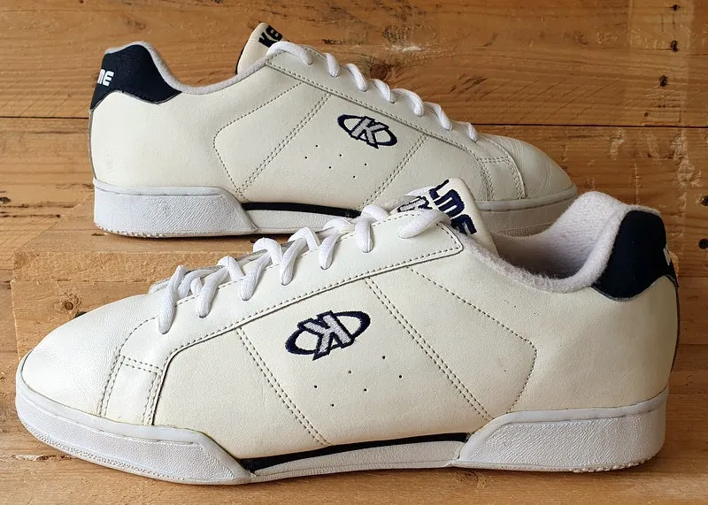Kelme Roadstar Low Leather Trainers UK8.5/US9.5/EU43 62000 White/Blue