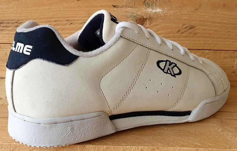 Kelme Roadstar Low Leather Trainers UK8.5/US9.5/EU43 62000 White/Blue