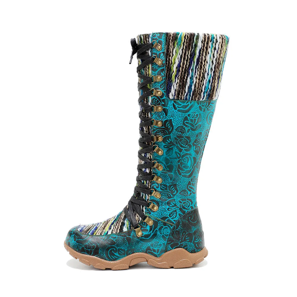 Leather Handmade Comfortable Casual Walking Boots
