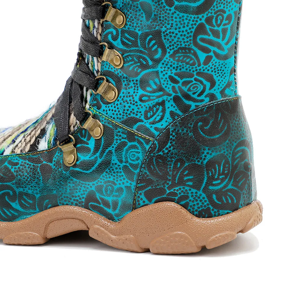 Leather Handmade Comfortable Casual Walking Boots